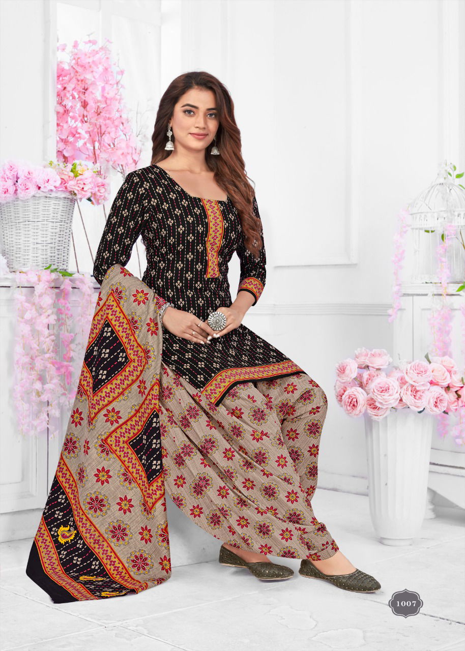 Kesariya Patiyala Vol 1 Printed Cotton Dress Material Catalog